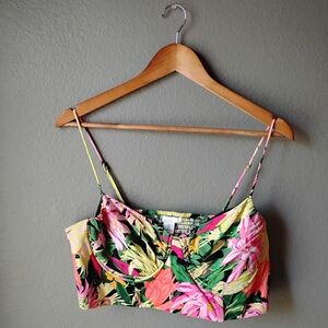 Floral Spaghetti Strap Top